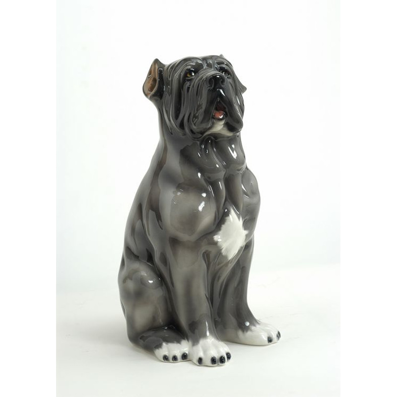 STATUA CANE MASTINO IN CERAMICA CM. 60 -ANIMALI-